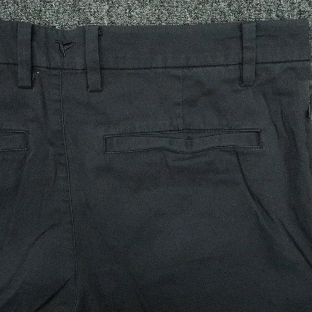 Birddogs Pants Mens‎ 32x30 Dark Gray Stretch Khakis Zip Pockets Trouser